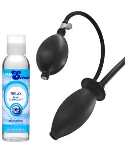 Enema Anal Stretching Kit with Plug and Desensitizing Lube
