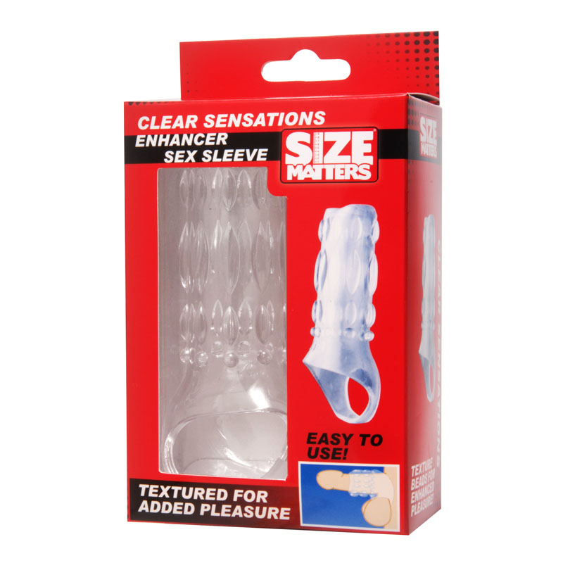 Clear Sensations Enhancer Sex Sleeve - Image 3