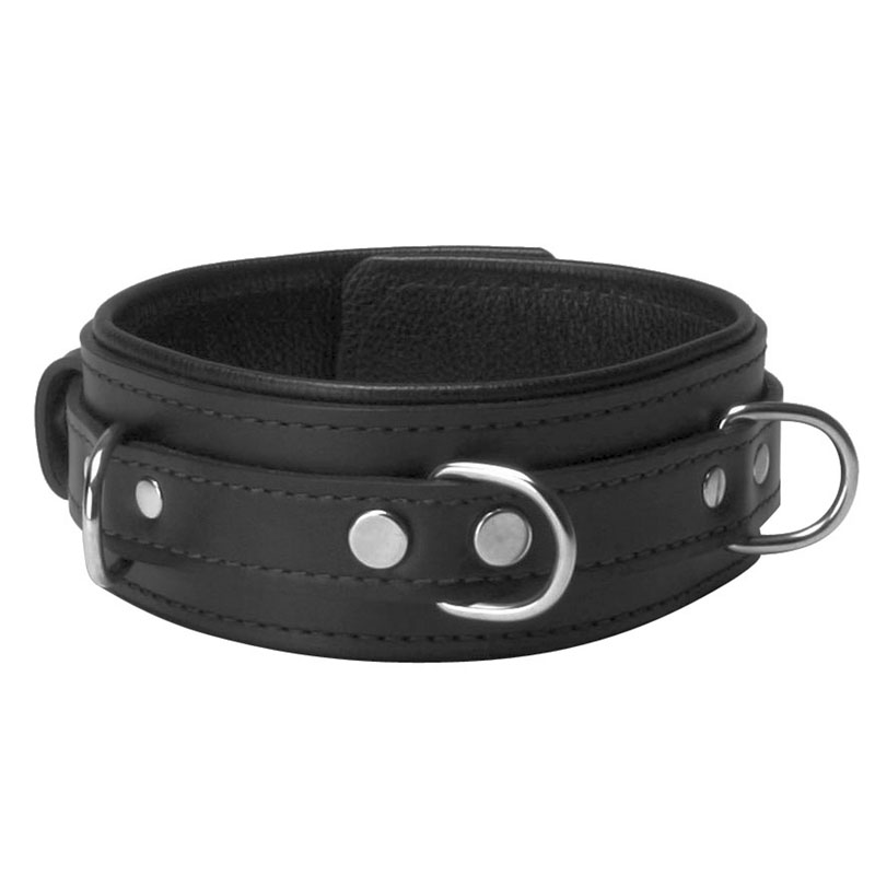Black Premium Leather Bondage Essentials Kit - Image 3