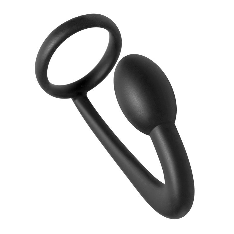 Explorer Silicone Cock Ring and Prostate Plug - Image 2