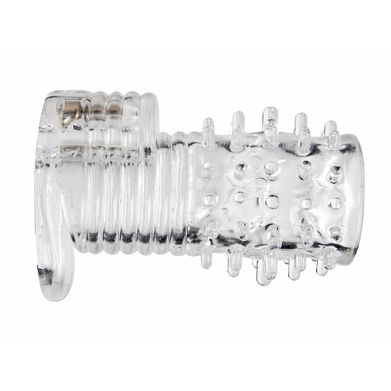Clear Sensations Vibrating Textured Erection Sleeve - Image 2