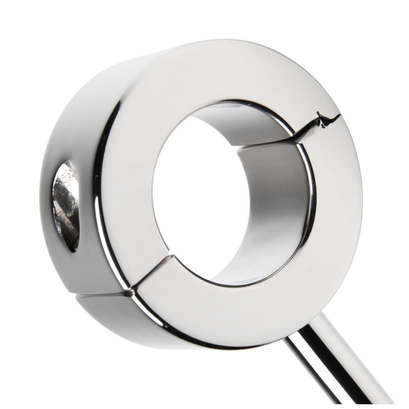 Locking Mounted CBT Scrotum Cuff with Bar - Image 5