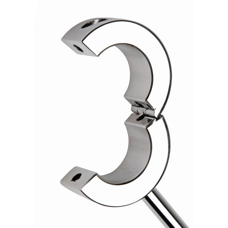 Locking Mounted CBT Scrotum Cuff with Bar - Image 6