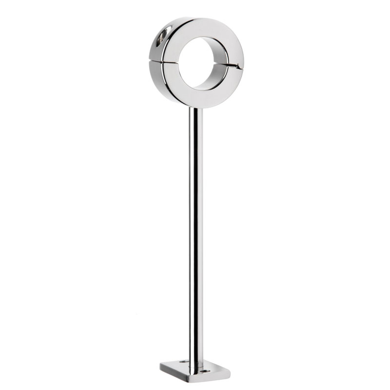 Locking Mounted CBT Scrotum Cuff with Bar - Image 3