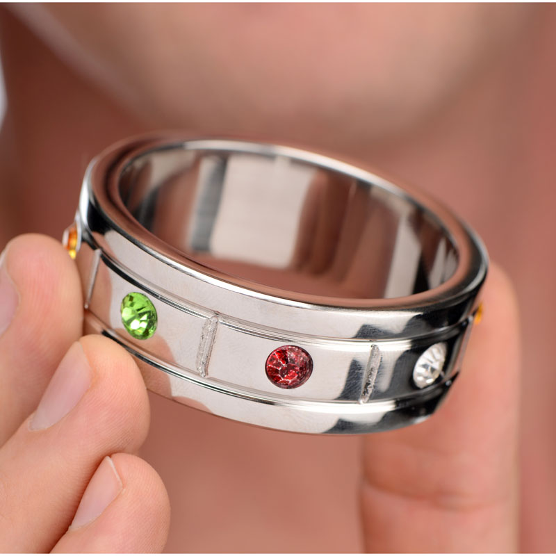 Jeweled Cock Ring- 1.95 Inch - Image 3
