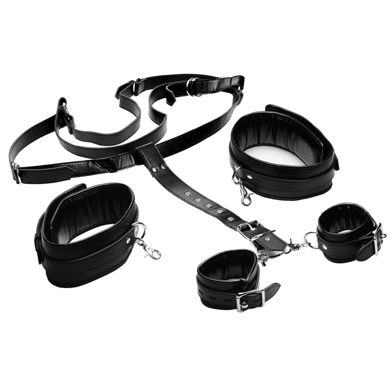 Deluxe Thigh Sling With Wrist Cuffs - Image 5