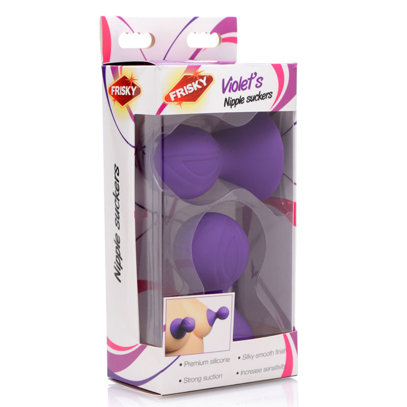 Violets Silicone Nipple Suckers - Image 4