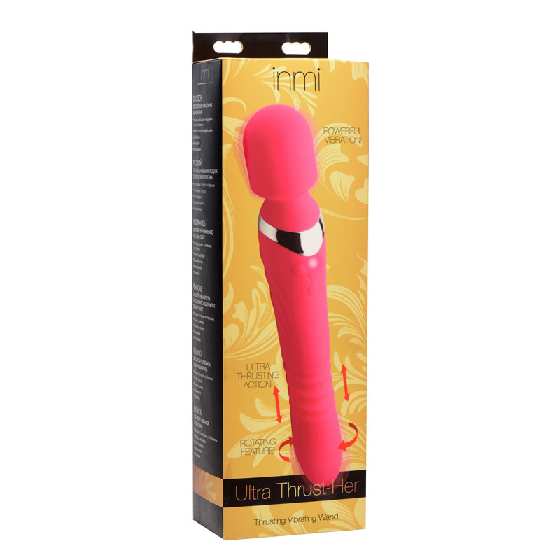 Ultra Thrusting and Vibrating Silicone Wand - Image 5