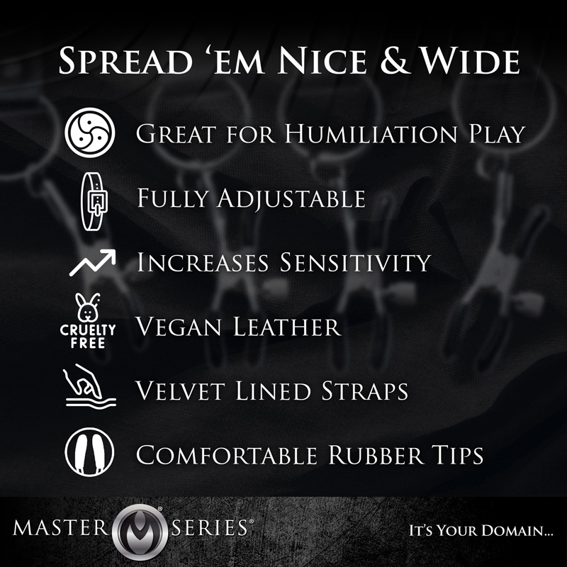 Spread Labia Spreader Straps with Clamps - Image 4