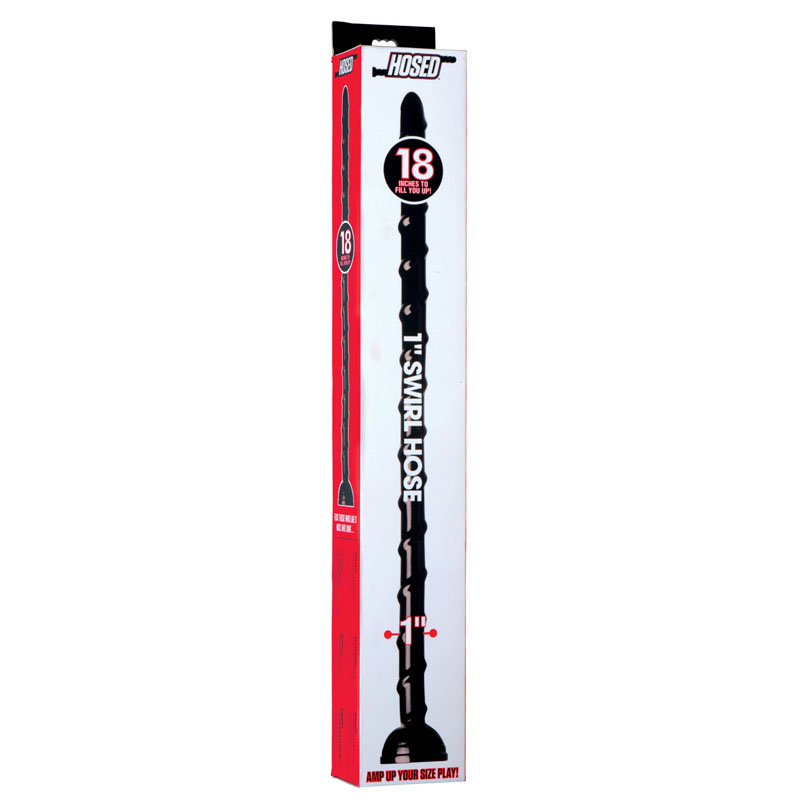 Hosed 18 Inch Swirl Thin Anal Snake - Image 6