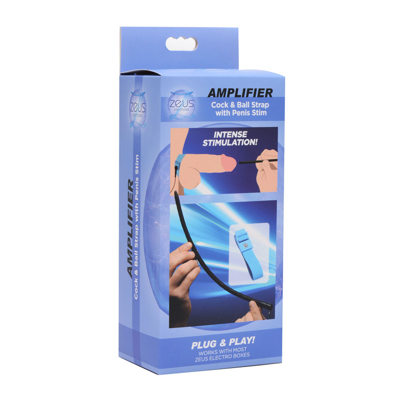 Amplifier Cock and Ball Strap with Penis eStim - Image 4