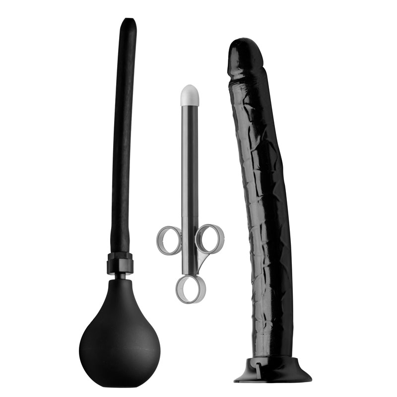 Go Deep Anal Cleansing Kit with Huge Dildo - Image 2