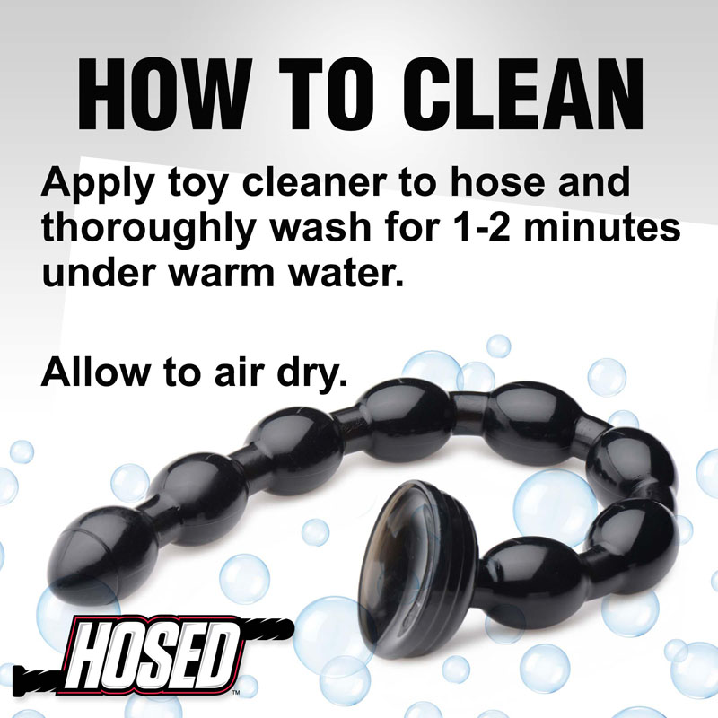 Hosed 19 Inch Beaded Anal Snake - Image 6