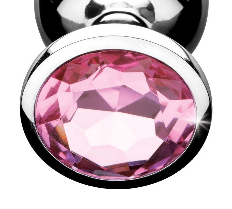 Pink Gem Anal Plug- Small - Image 4