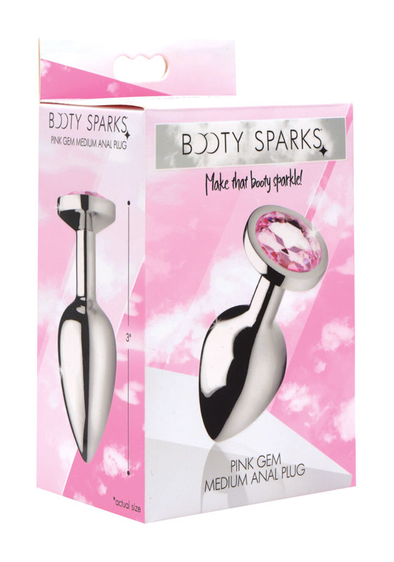 Pink Gem Anal Plug- Medium - Image 5