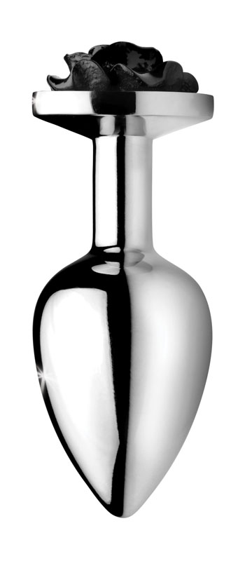 Black Rose Anal Plug- Medium - Image 4