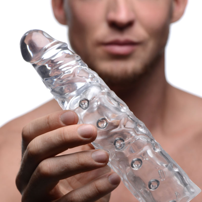 3 Inch Clear Penis Enhancer Sleeve - Image 3