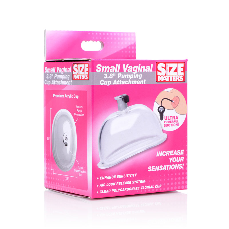 Small Vaginal 3.8 inch Pumping Cup Attachment - Image 8