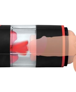 Flicking Tongue Masturbator