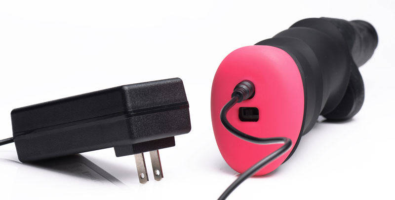 Mega-Pounder Hand-held Thrusting Silicone Dildo - Image 6