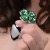 Lucky Clover Gem Anal Plug - Small