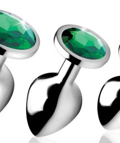 Emerald Gem Anal Plug Set
