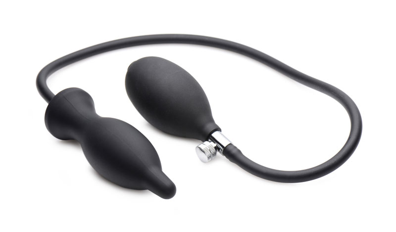 Dark Inflator Silicone Inflatable Anal Plug - Image 4
