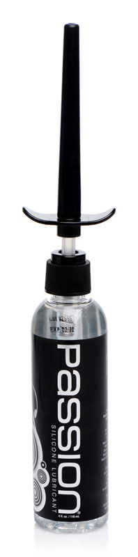 Passion Premium Silicone Lubricant with Injector Kit - 4 oz - Image 2