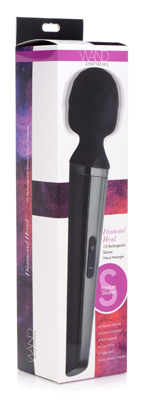 Diamond Head 24X Rechargeable Silicone Wand Massager - Image 10