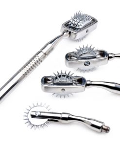 Deluxe Wartenberg Wheel Set with Travel Case