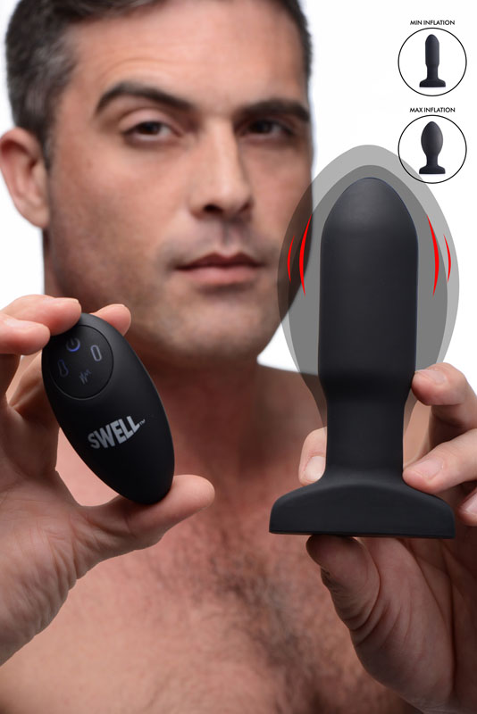 Worlds First Remote Control Inflatable 10X Vibrating Missile Silicone Anal Plug - Image 2