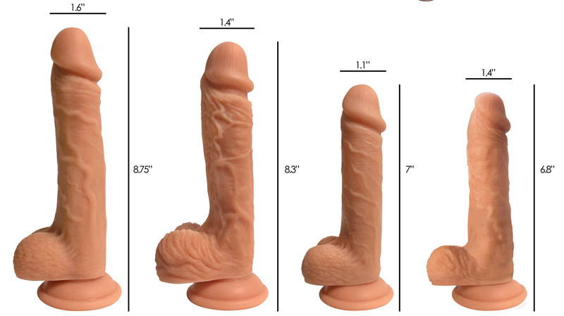 Easy Riders Dual Density Silicone Dildo - 9 Inch - Image 2