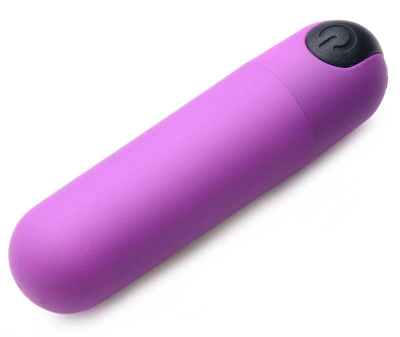 Vibrating Bullet with Remote Control - Purple - Image 3