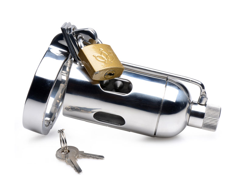 Spiked Chamber Chastity Cage - Image 3