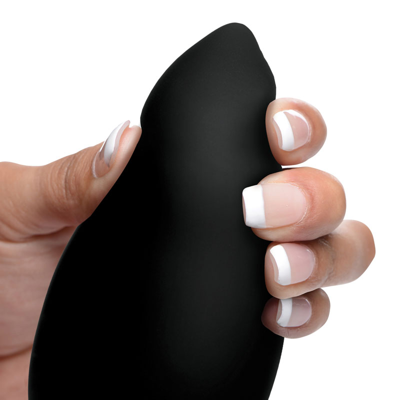 The Taper 10X Smooth Silicone Remote Control Vibrating Butt Plug - Image 6
