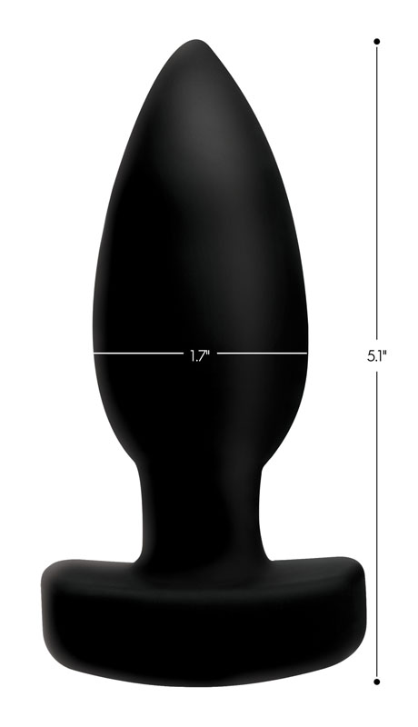 The Taper 10X Smooth Silicone Remote Control Vibrating Butt Plug - Image 4