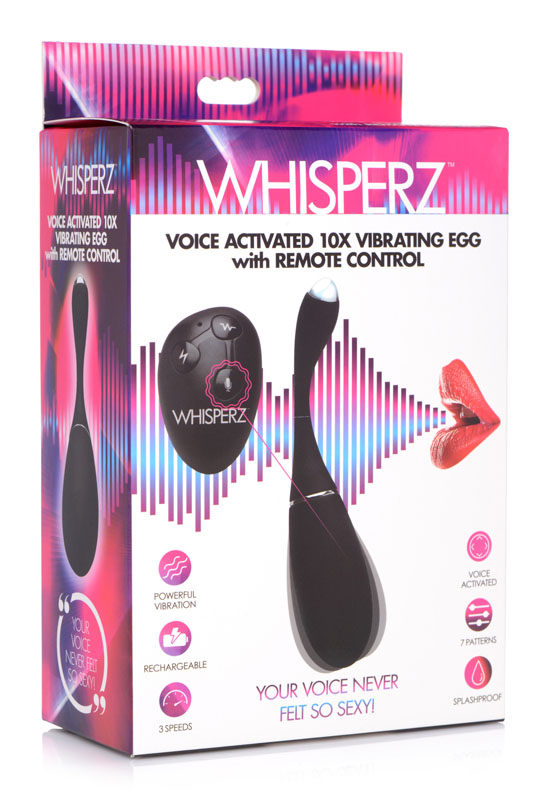 Voice Activated 10X Vibrating Egg with Remote Control - Image 6