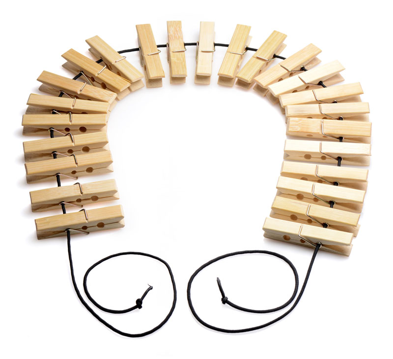 Firecracker Clothespin Body Zipper - Image 4