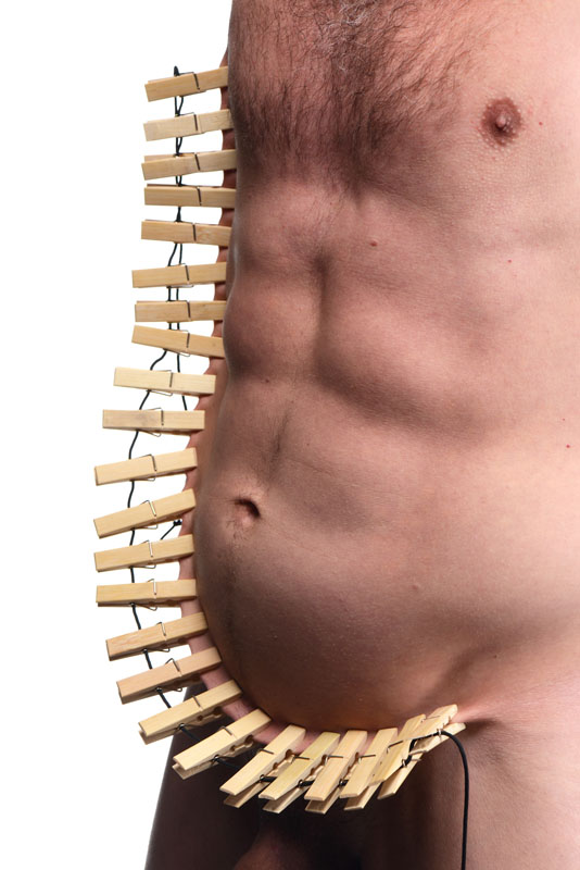 Firecracker Clothespin Body Zipper - Image 2