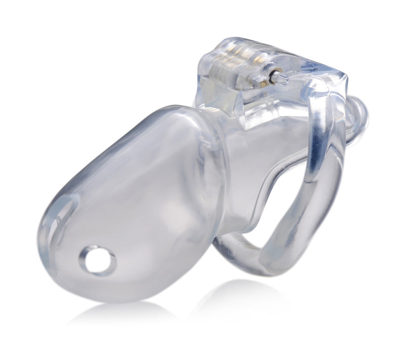 Clear Captor Chastity Cage - Large - Image 4