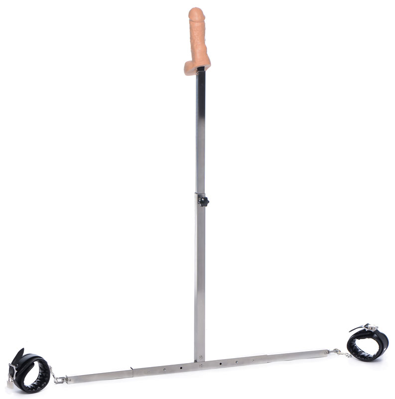 Squat Anal Impaler with Spreader Bar and Cuffs - Image 5