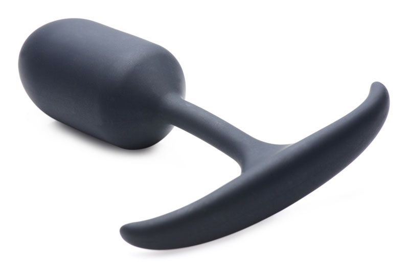 Premium Silicone Weighted Anal Plug - Medium - Image 6