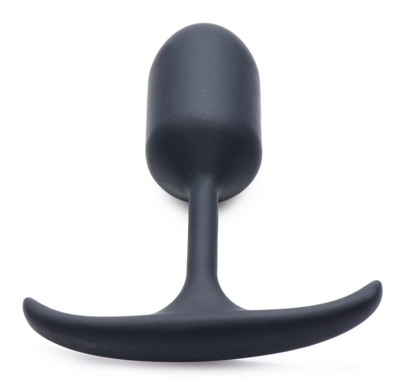 Premium Silicone Weighted Anal Plug - Small - Image 6