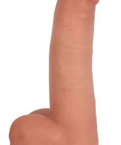 Jock Light Bareskin Dildo with Balls - 8 Inch