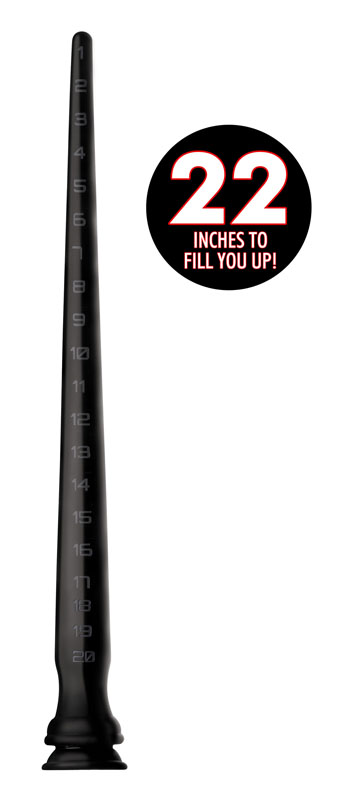 Silicone Tapered Anal Hose - 22 Inch - Image 3