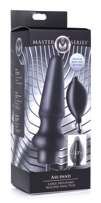 Ass-Pand Large Inflatable Silicone Anal Plug - Image 8