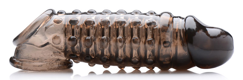 1.5 Inch Penis Enhancer Sleeve - Smoke - Image 3