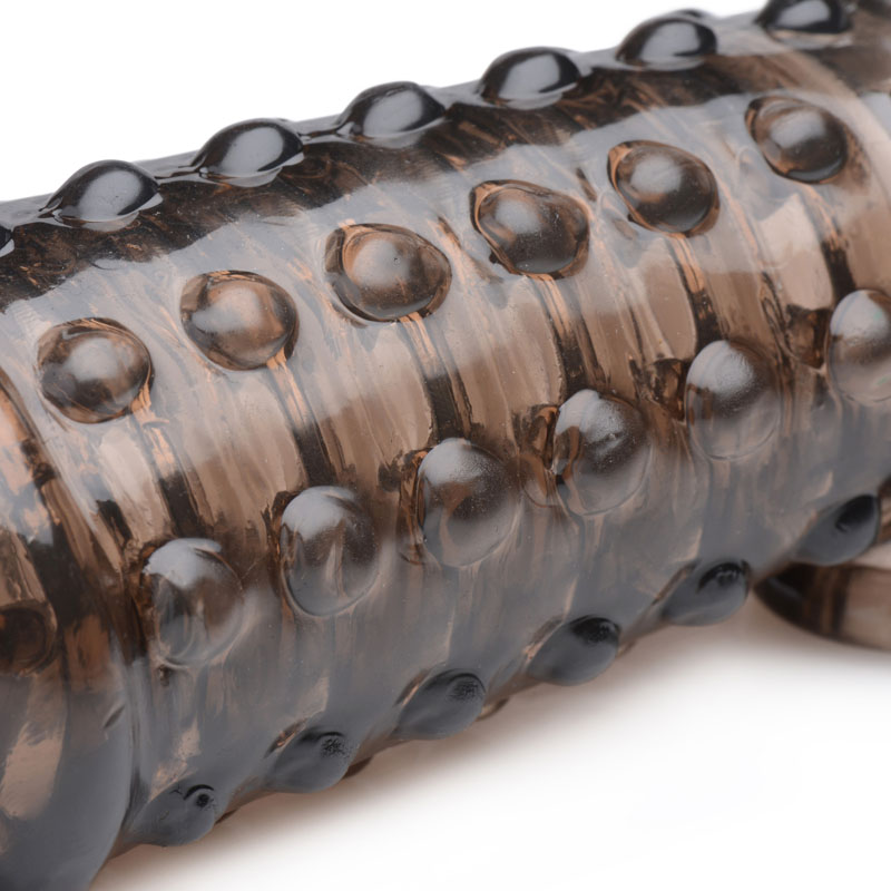 1.5 Inch Penis Enhancer Sleeve - Smoke - Image 6
