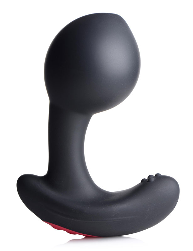 10X Inflatable and Vibrating Silicone Prostate Plug - Image 5