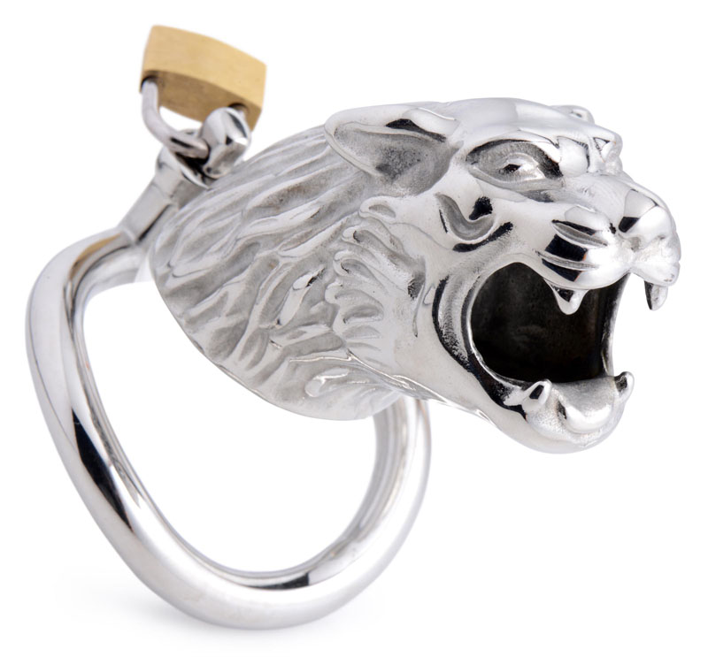Tiger King Locking Chastity Cage - Image 4